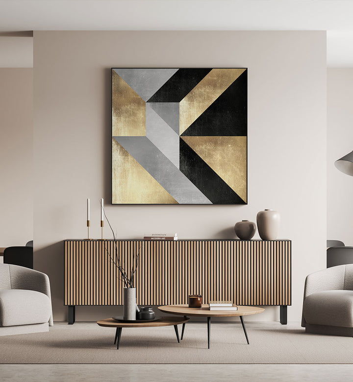 GOLD GEOMETRY , GEOMETRIC ART PRINTS