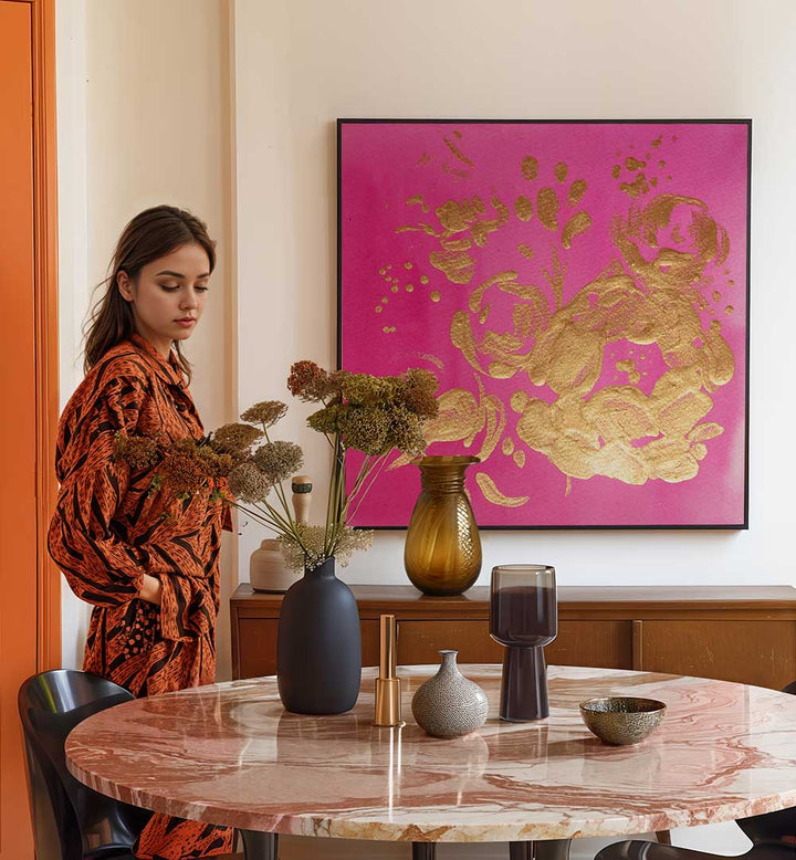 GOLD ROSES , FASHION POSTERS