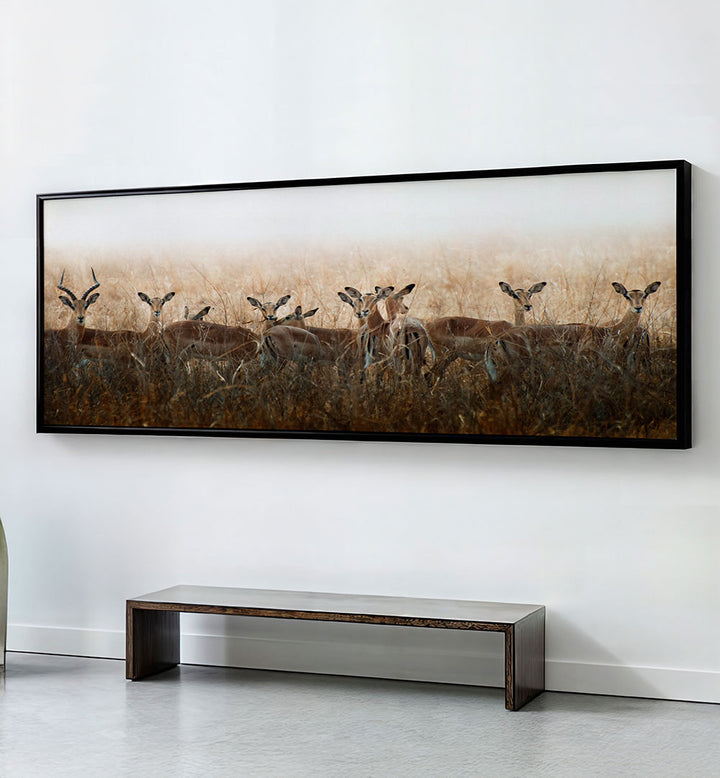 GOLDEN WATCHERS , PANORAMIC ART