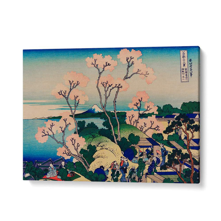 Goten-yama Hill, Shinagawa On The Tokaido (1760-1849) By Katsushika Hokusai Japanese Paintings in Gallery Wrap