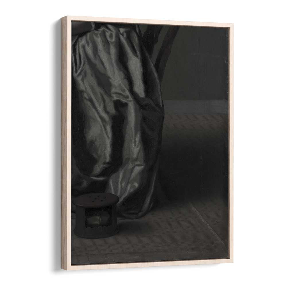 Gothic Garment Gothic Wall Art Prints in Oak Wood Floater Frame