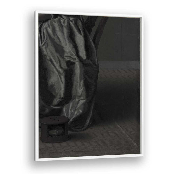 Gothic Garment Gothic Wall Art Prints in White Plain Frame