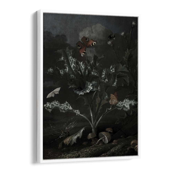 Gothic Gnarls Gothic Wall Art Prints in White Floater Frame