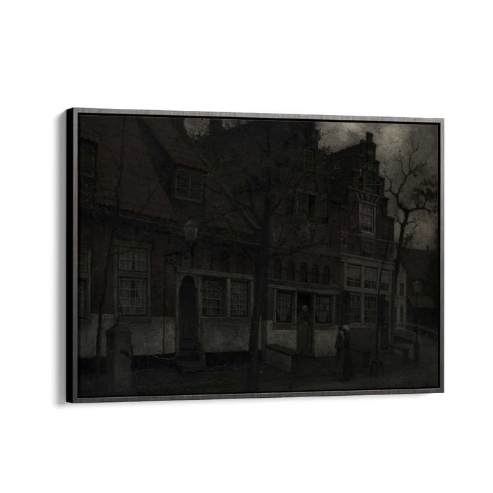 Gothic Noir Shadows Of The Soul Gothic Art Prints in Black Floater Frame