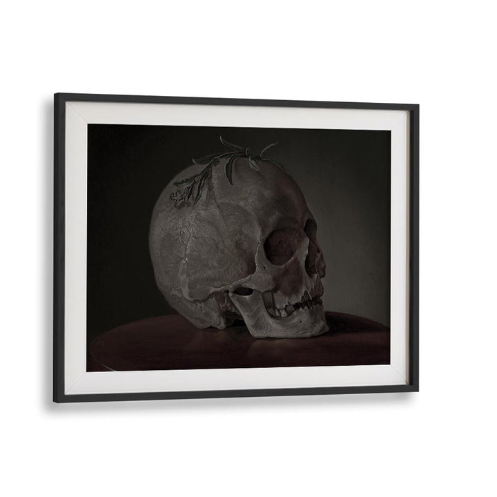 Gothic Remains I Gothic Wall Art Prints in Black Frame With Mount