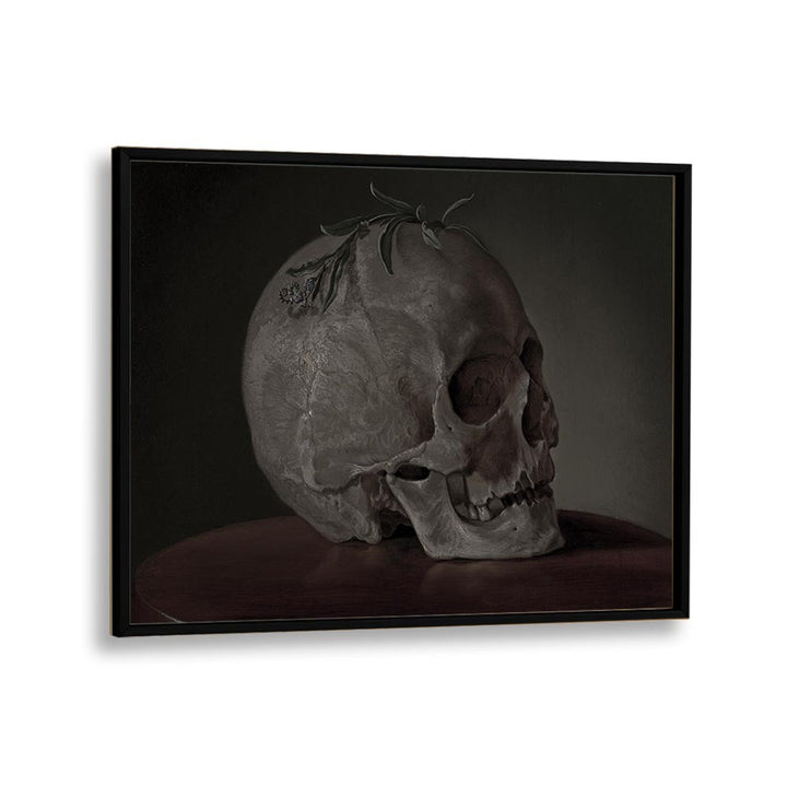 Gothic Remains I Gothic Wall Art Prints in Black Plain Frame