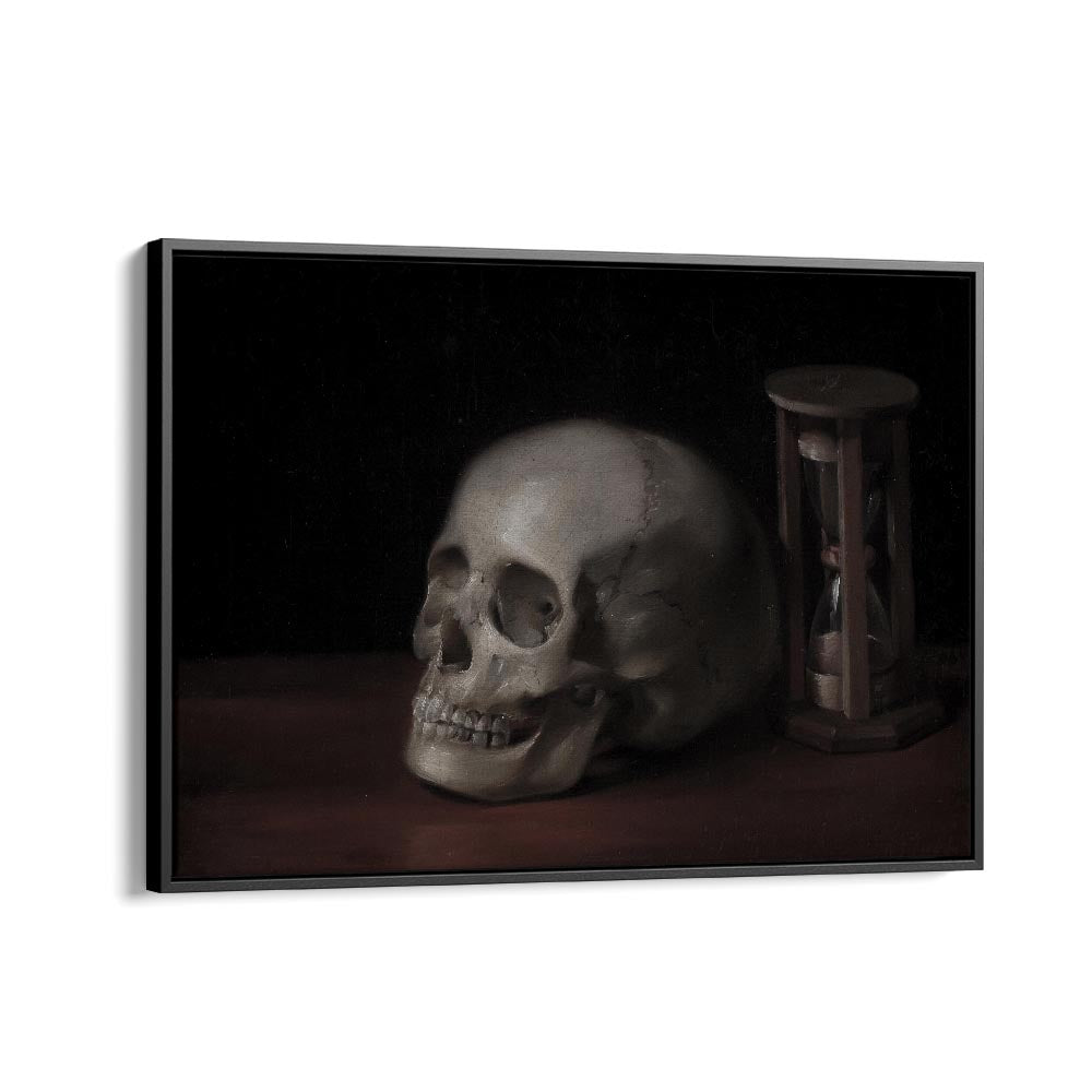 Gothic Remains ii Gothic Wall Art Prints in Black Floater Frame