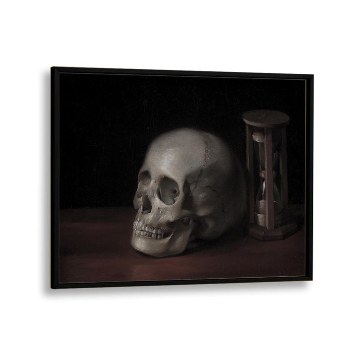 Gothic Remains ii Gothic Wall Art Prints in Black Plain Frame