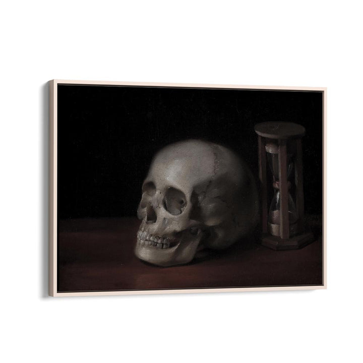 Gothic Remains ii Gothic Wall Art Prints in Oak Wood Floater Frame