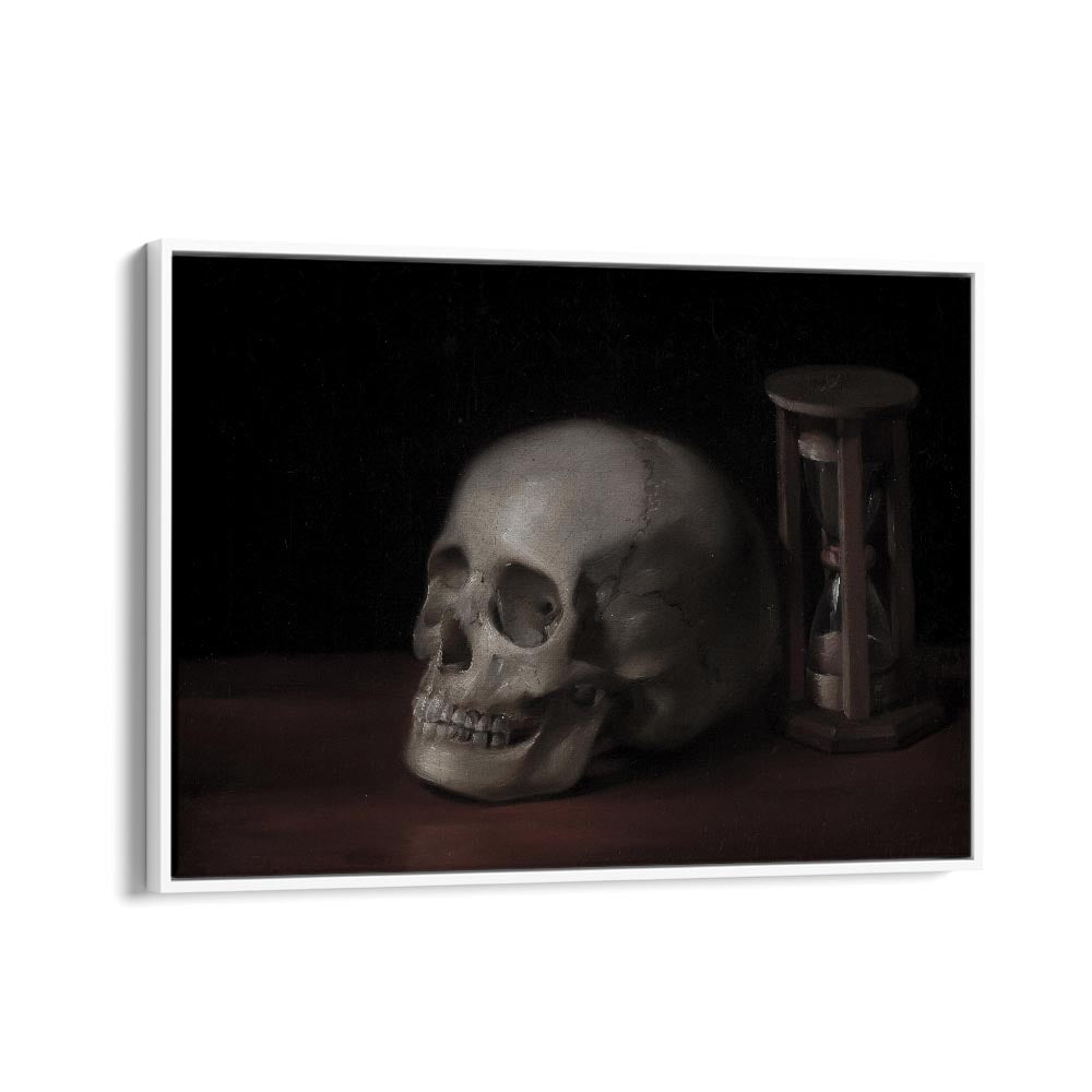 Gothic Remains ii Gothic Wall Art Prints in White Floater Frame