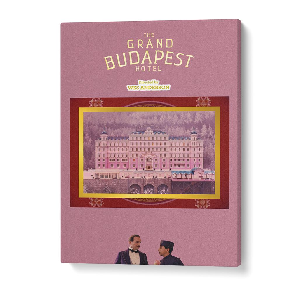 Grand Budapest Hotel By Grishma Korjani Movie Posters in Gallery Wrap