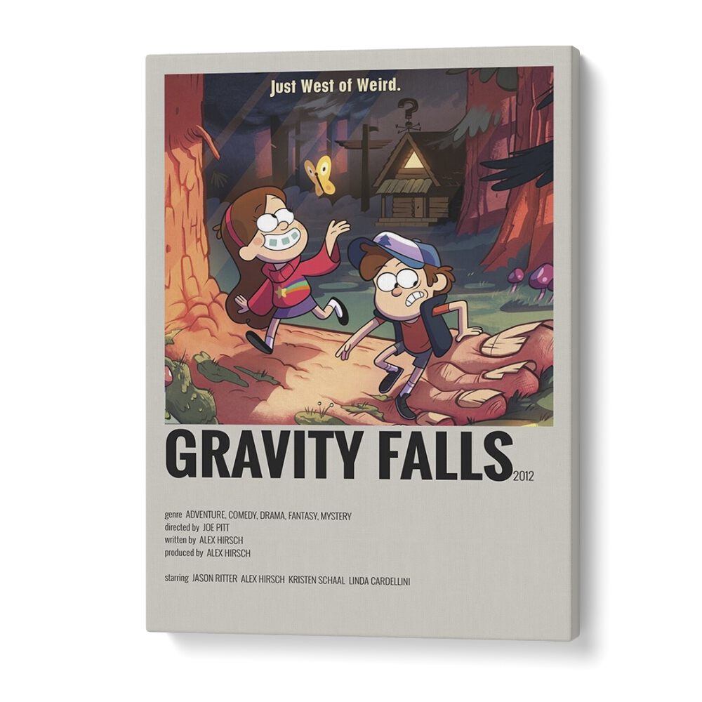 Gravity Falls Movie Posters in Gallery Wrap