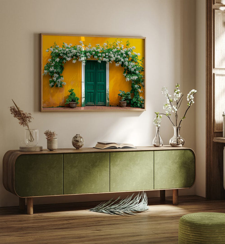 GREEN DOOR , BEACH PAINTINGS