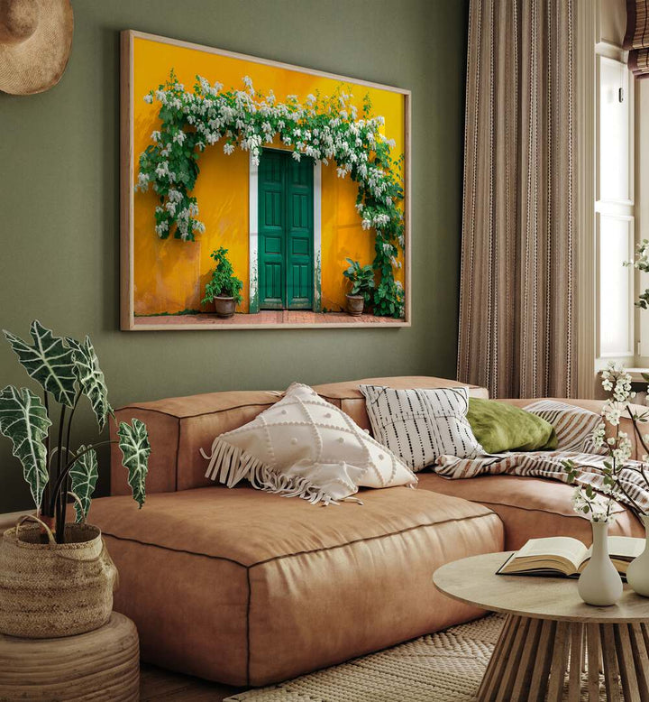 GREEN DOOR , BEACH PAINTINGS