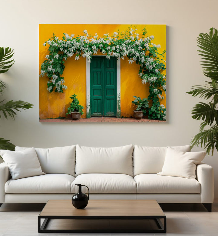 GREEN DOOR , BEACH PAINTINGS
