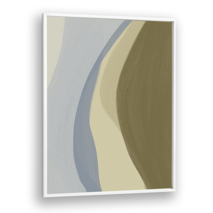 Greenhouse by Yopie Studio Abstract Paintings Abstract Art Prints in White Plain Frame