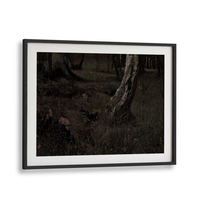 Grim Enchantment A Journey Through The Dark Gothic Art Prints in Black Frame With Mount