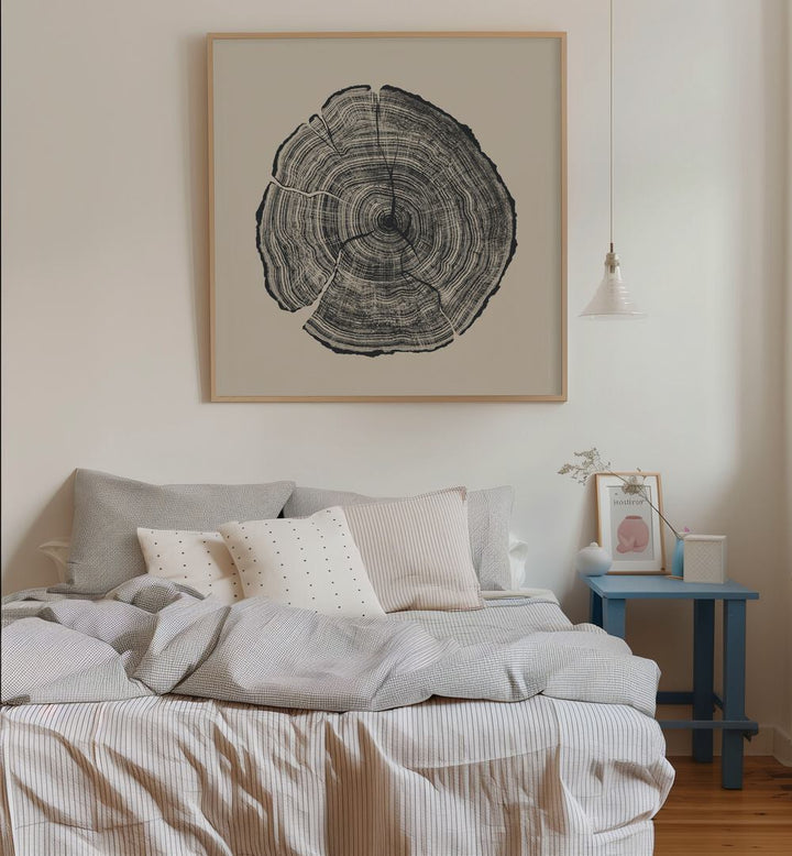 Elegant HAND DRAWN OAK, ABSTRACT PAINTINGS enhance modern living spaces with intricate, nature-inspired designs.