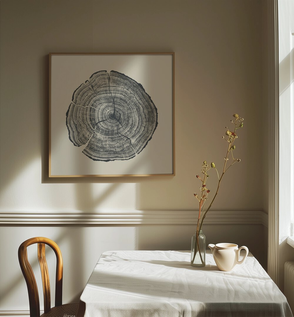 Elegant HAND DRAWN OAK, ABSTRACT PAINTINGS enhance your space with nature-inspired artistry and modern design.