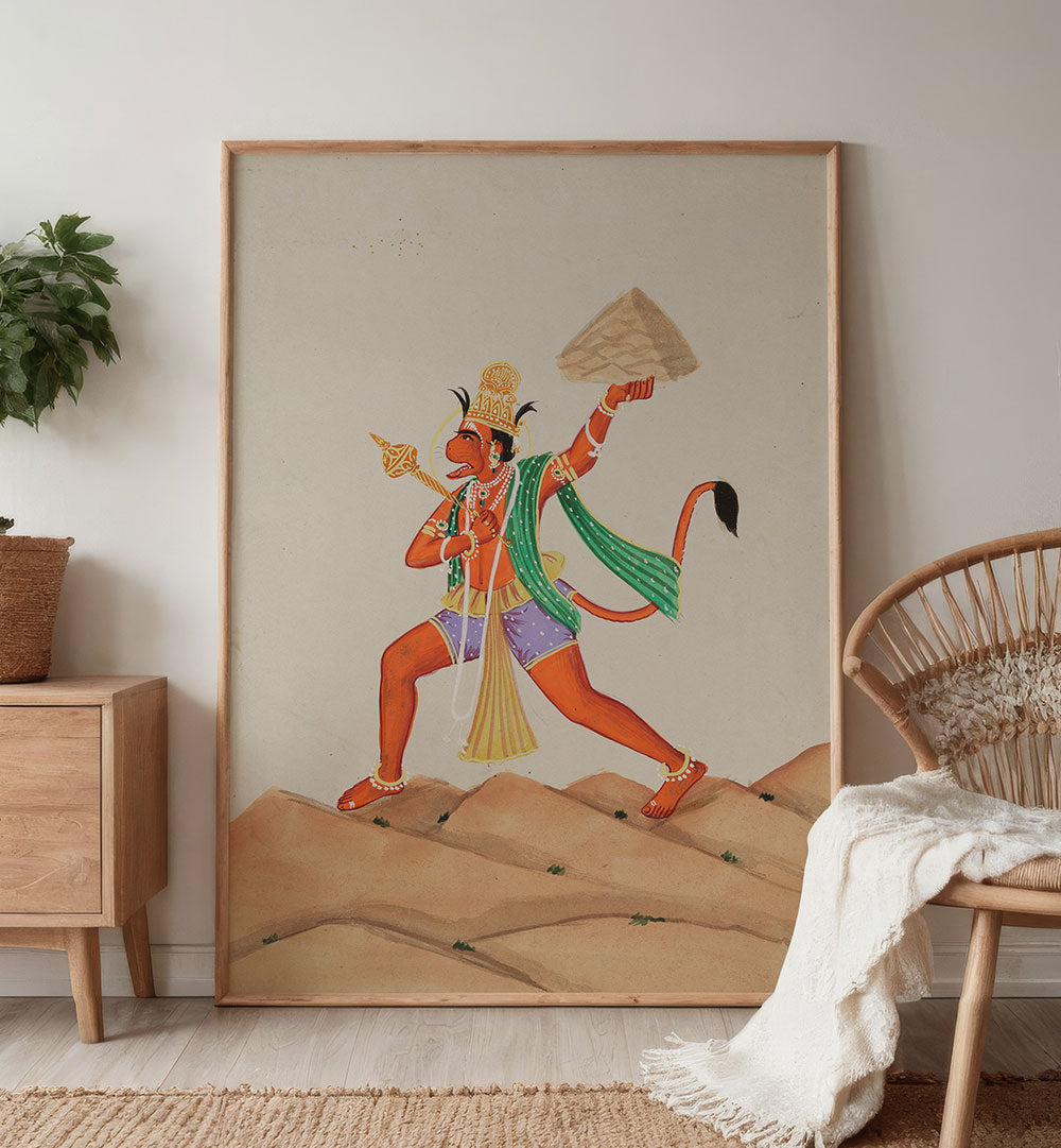 HANUMAN WITH SANJEEVANI