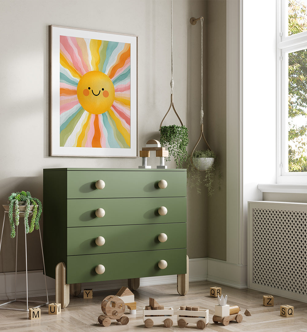 HAPPY RAINBOW SUN