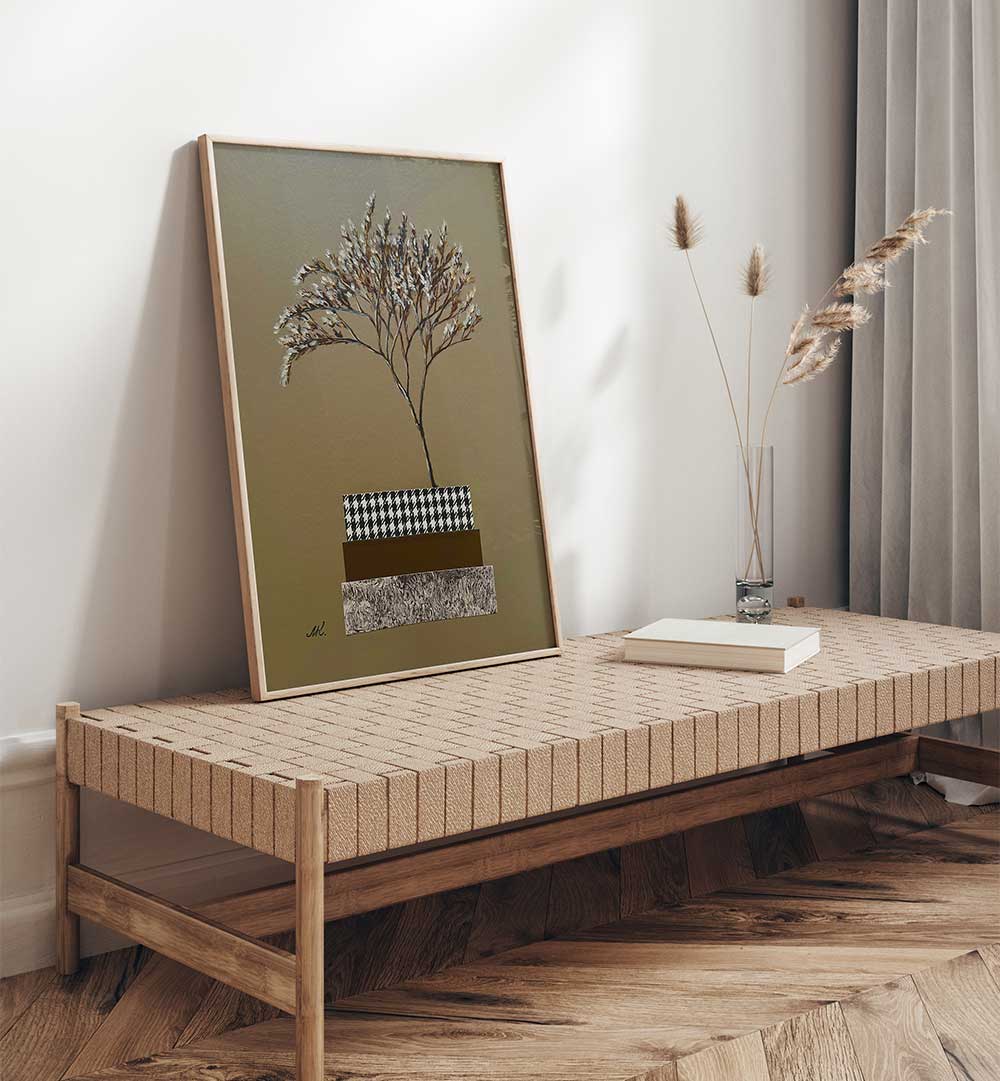 HARMONY OF LINES , FLORAL FLOWER PAINTINGS