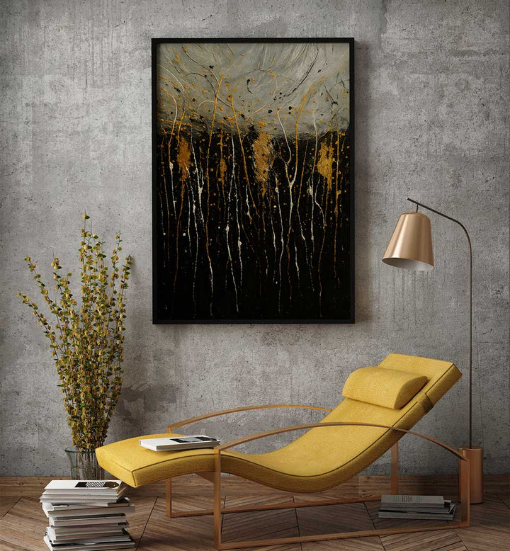 HARVEST OF DARKNESS , EXPRESSIONISM PAINTINGS