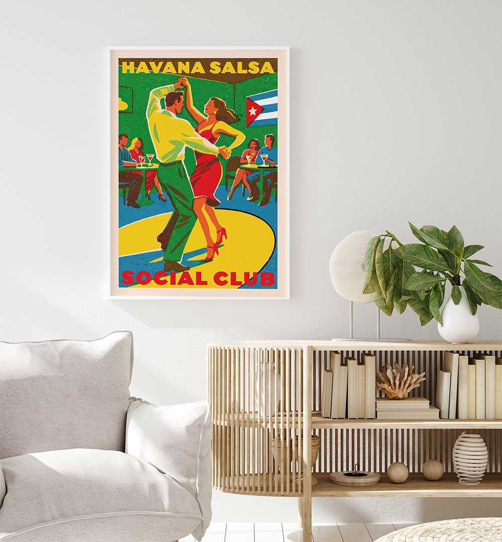 HAVANA SOCIAL , VINTAGE TRAVEL POSTERS