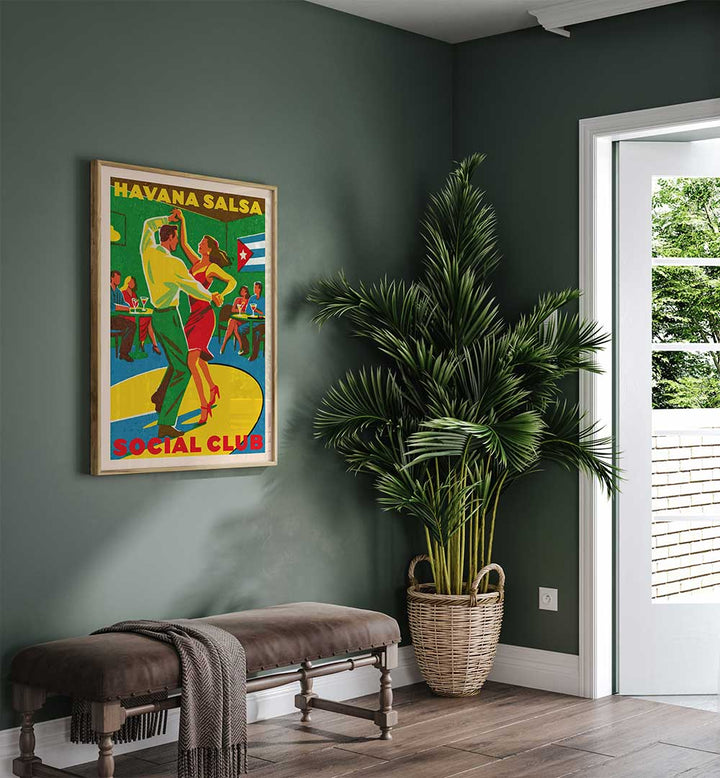 HAVANA SOCIAL , VINTAGE TRAVEL POSTERS