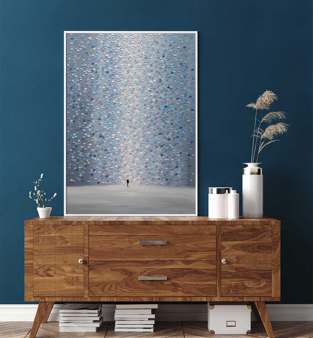 HAZY DREAMS , MODERN IMPRESSIONISM PAINTINGS