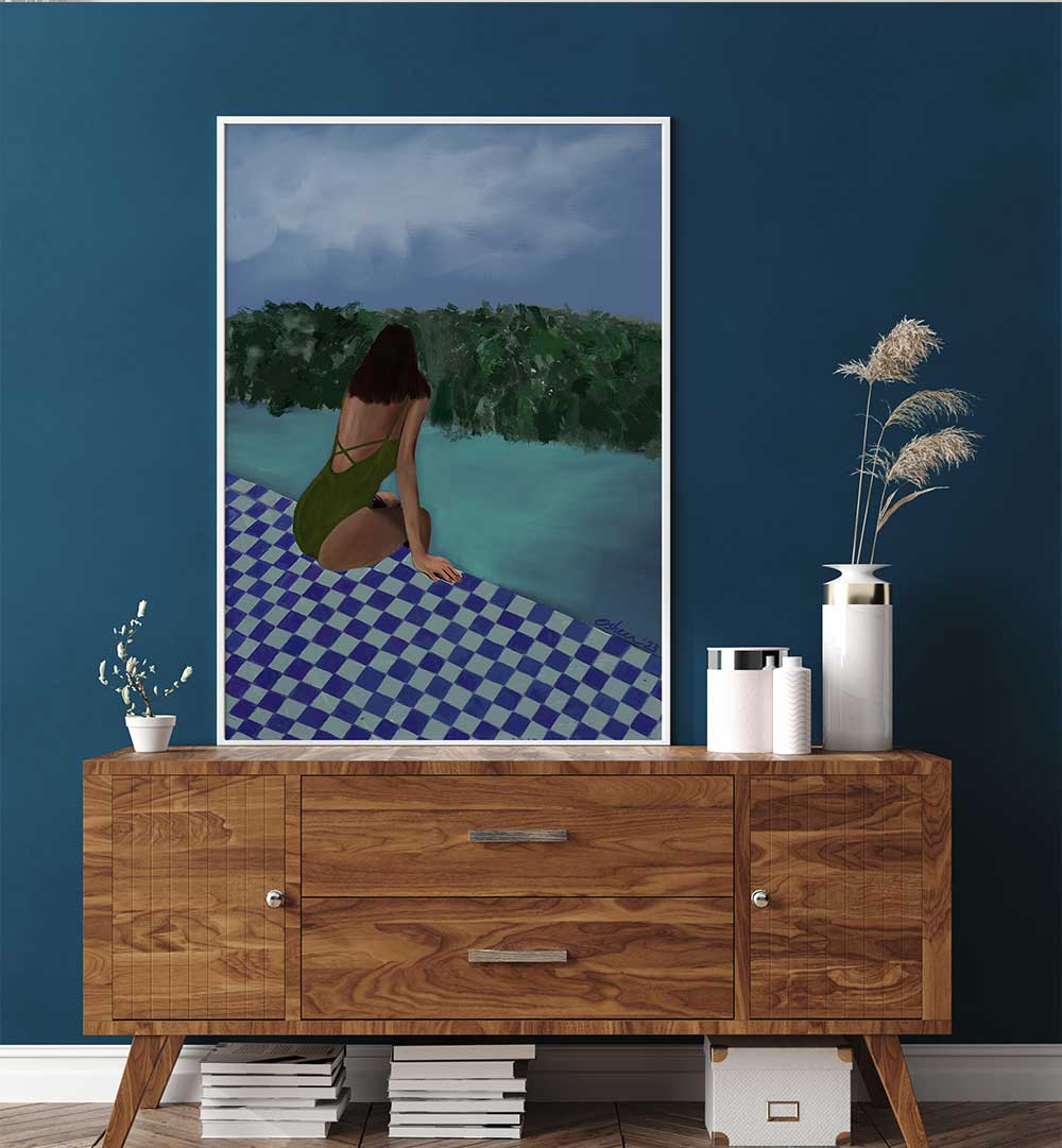 HEALING WATERS , PORTRAITS & FIGURATIVE ILLUSTRATIONS
