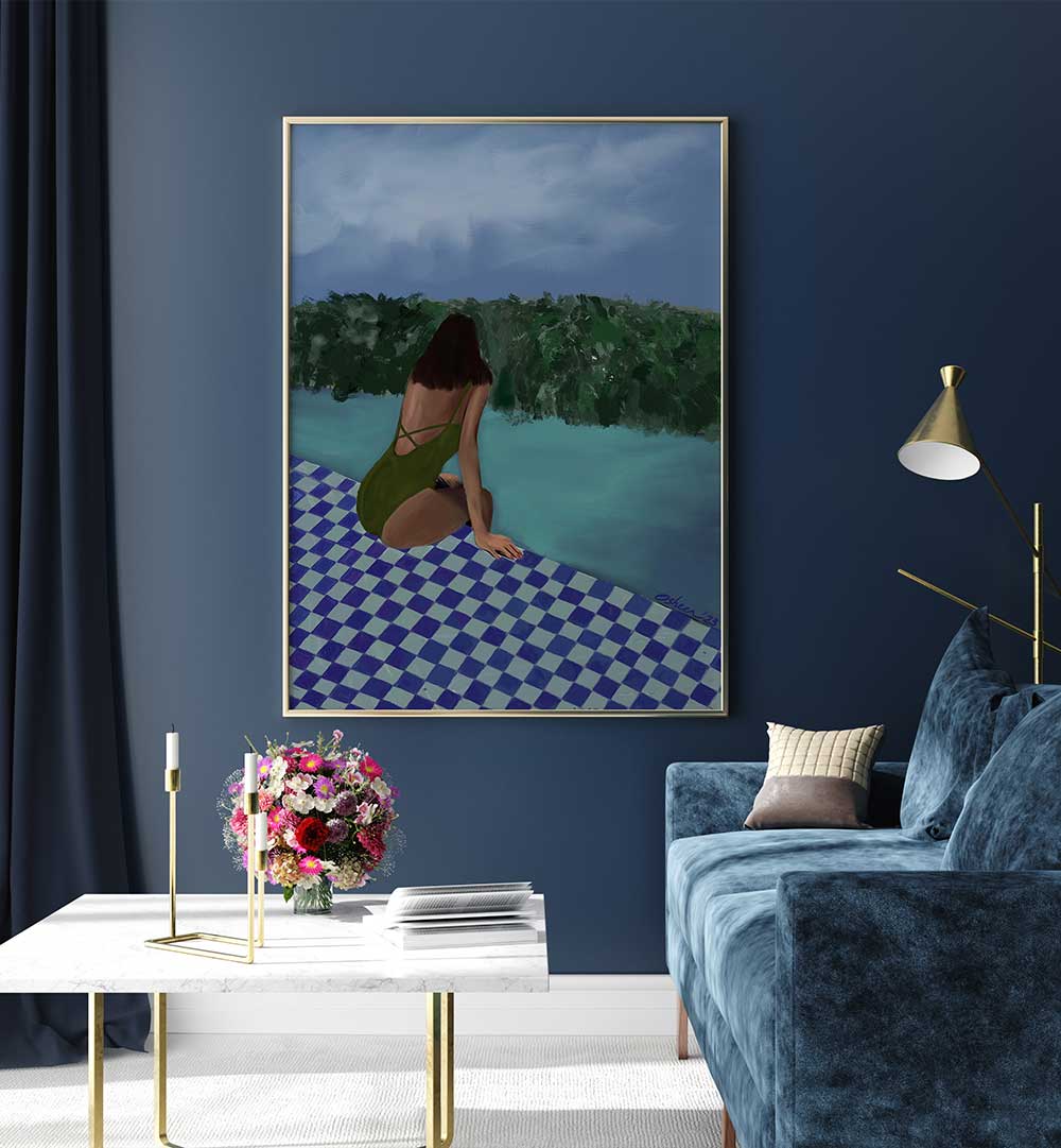HEALING WATERS , PORTRAITS & FIGURATIVE ILLUSTRATIONS