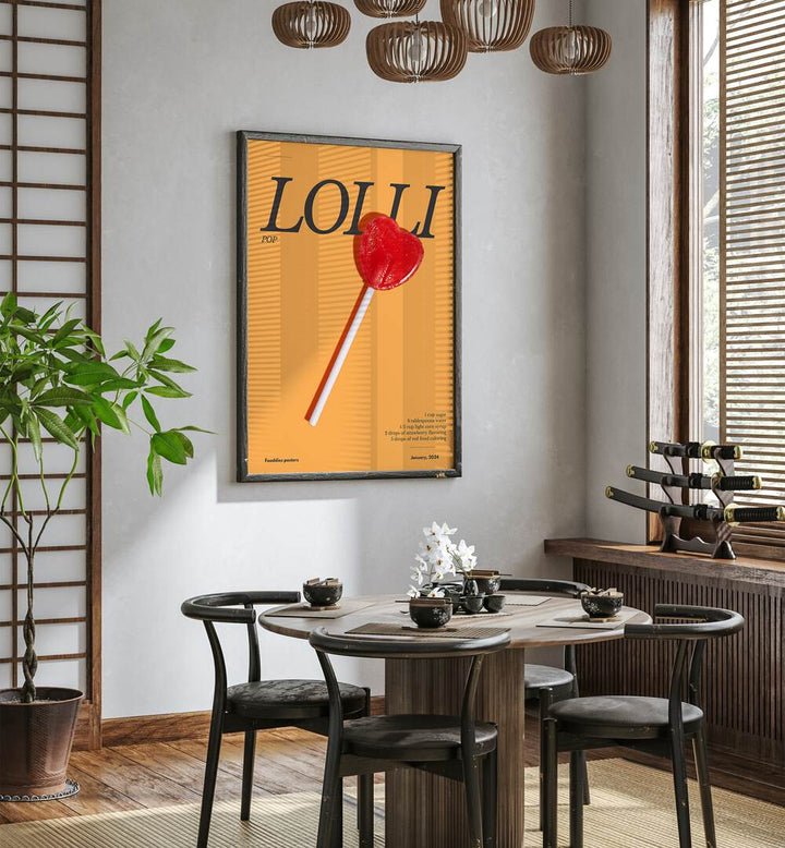 HEART LOLLIPOP , BAR & CAFE ART