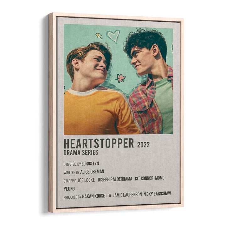 HEARTSTOPPER 2022 MOVIE POSTERS in Oak Wood Floater Frame