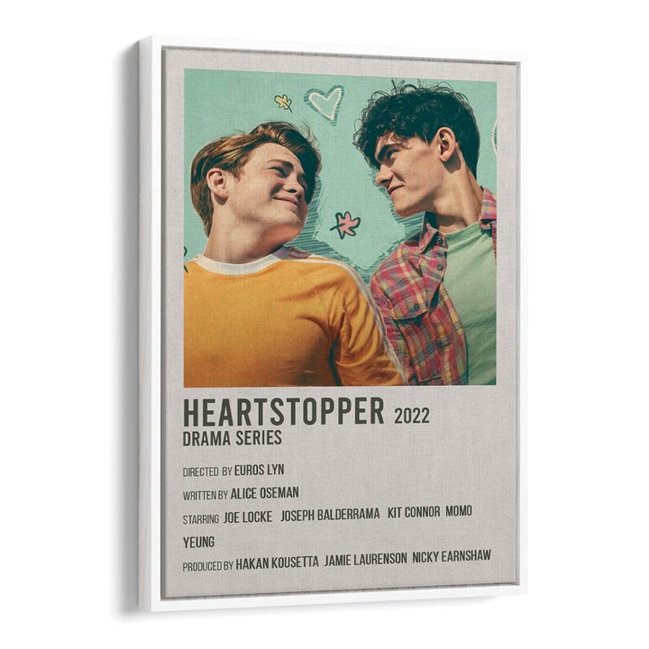 HEARTSTOPPER 2022 MOVIE POSTERS in White Floater Frame