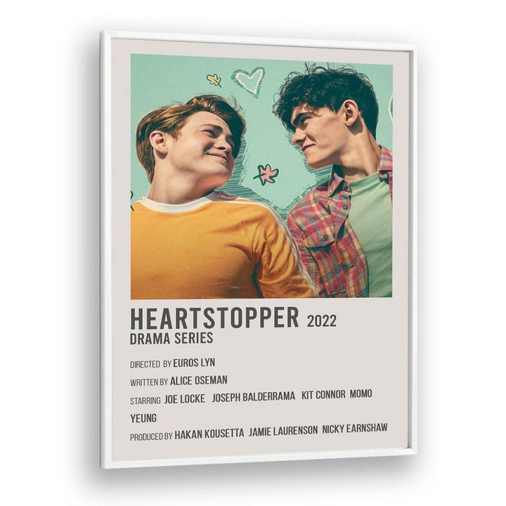 HEARTSTOPPER 2022 MOVIE POSTERS in White Plain Frame