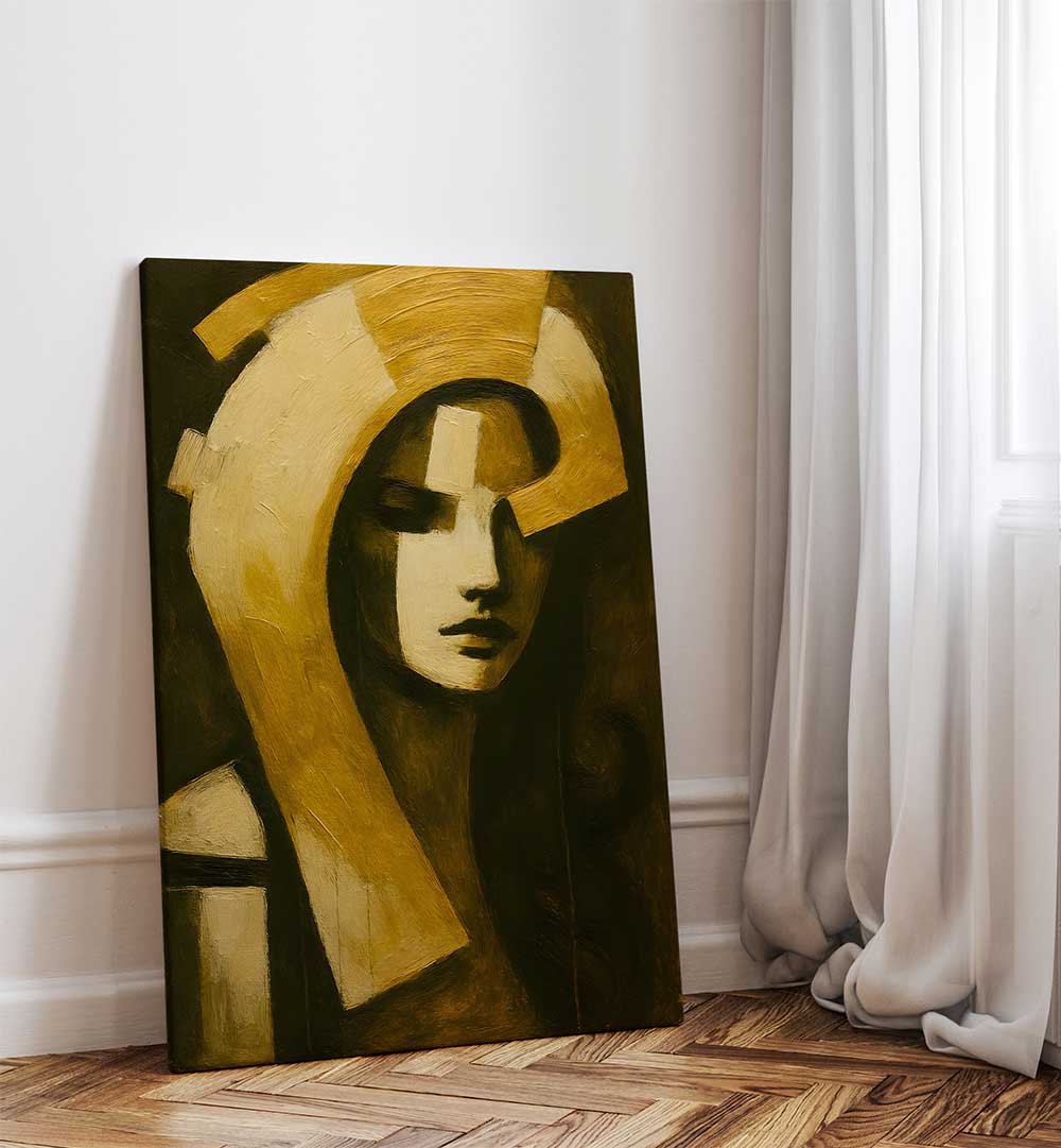 HELMED VISIONARY , EXPRESSIONISM PAINTINGS