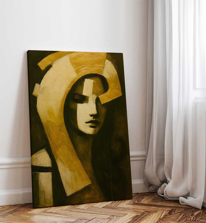 HELMED VISIONARY , EXPRESSIONISM PAINTINGS