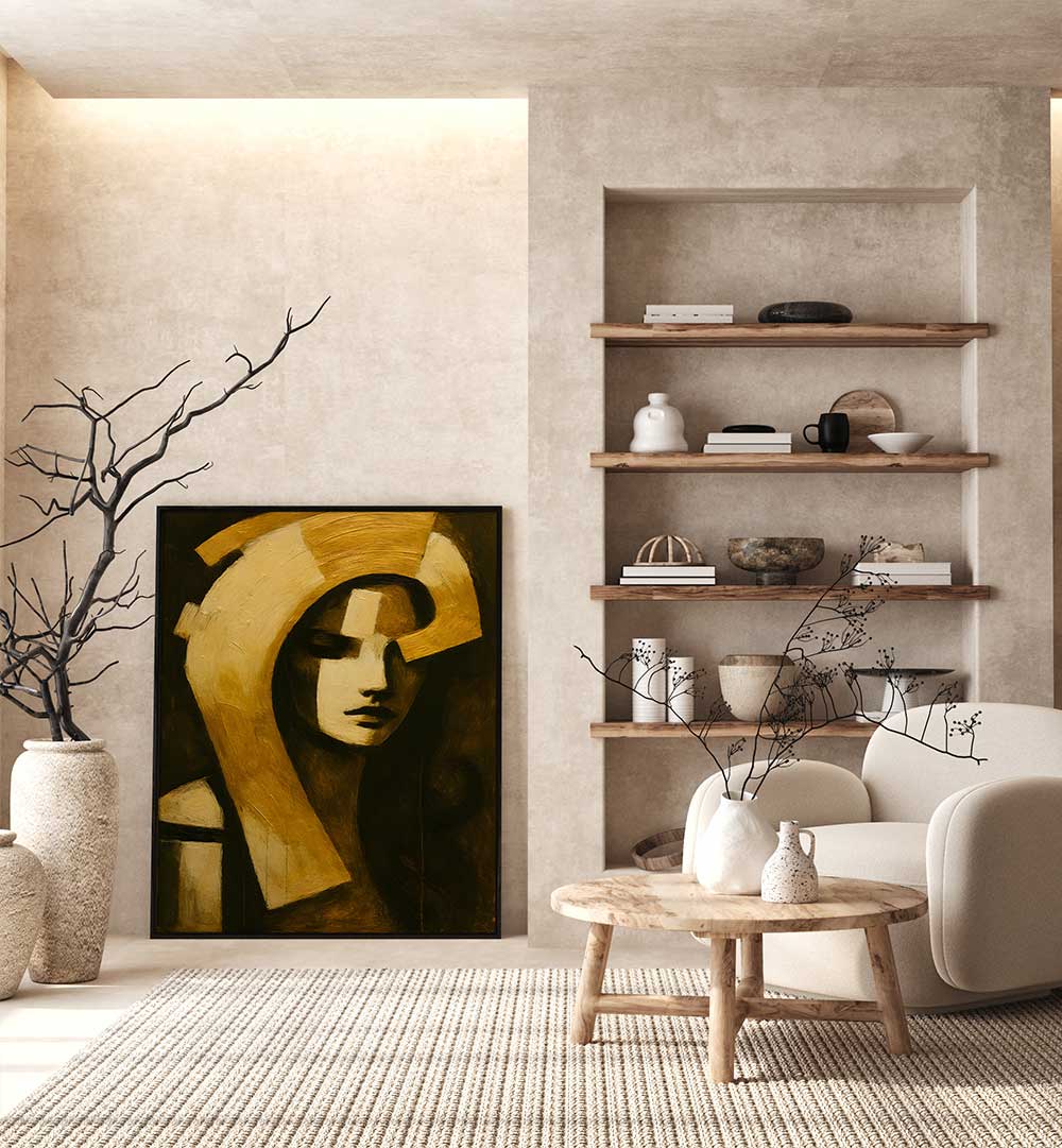 HELMED VISIONARY , EXPRESSIONISM PAINTINGS