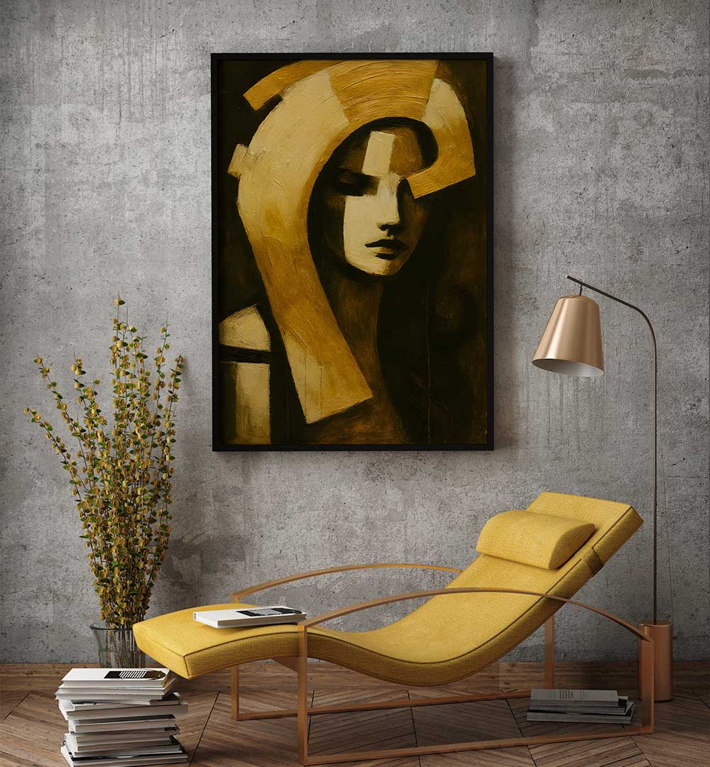 HELMED VISIONARY , EXPRESSIONISM PAINTINGS