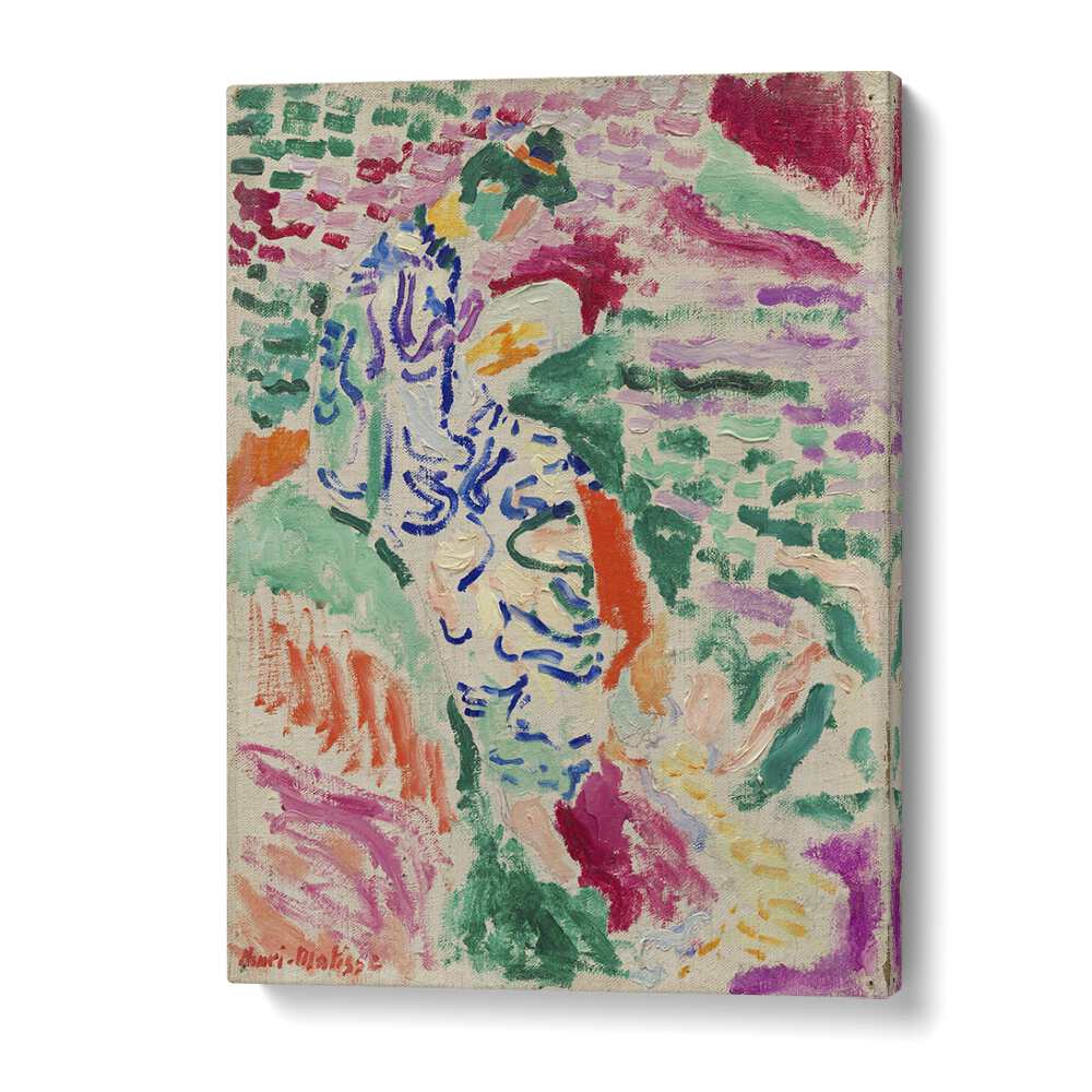 Henri Matisse's 'la Japonaise Vintage Art Artwork in Gallery Wrap