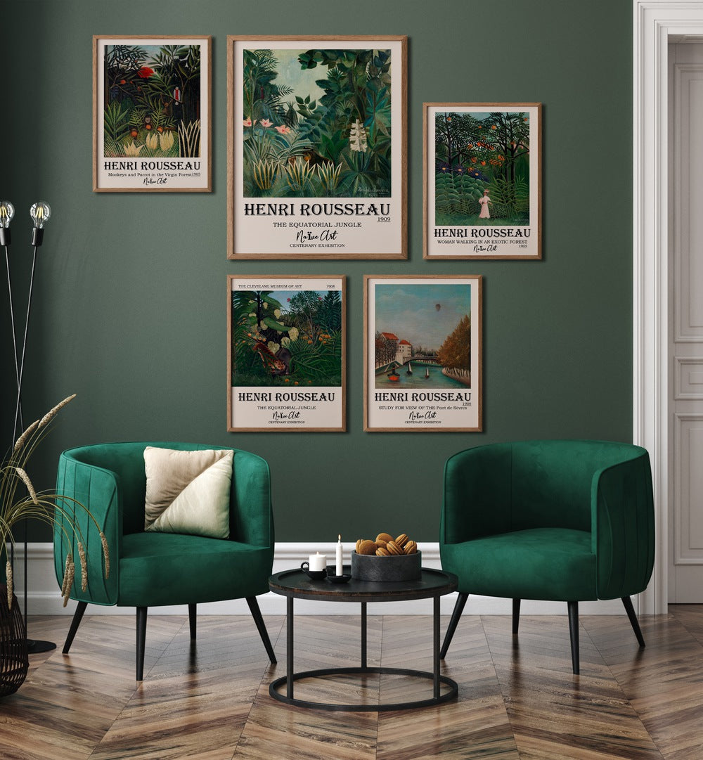 HENRI ROUSSEAU GALLERY WALL