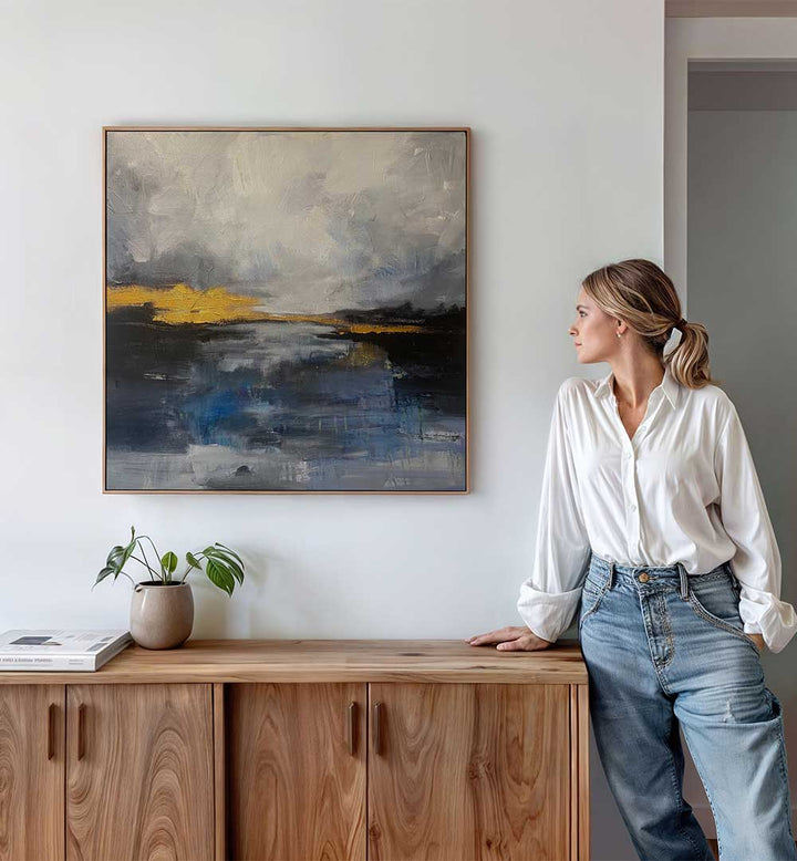 HIMMEL OCH HAV , ABSTRACT PAINTINGS