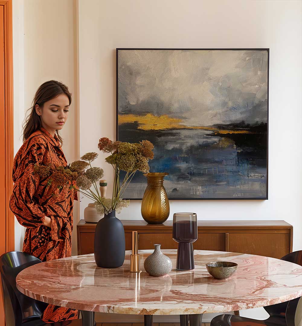 HIMMEL OCH HAV , ABSTRACT PAINTINGS