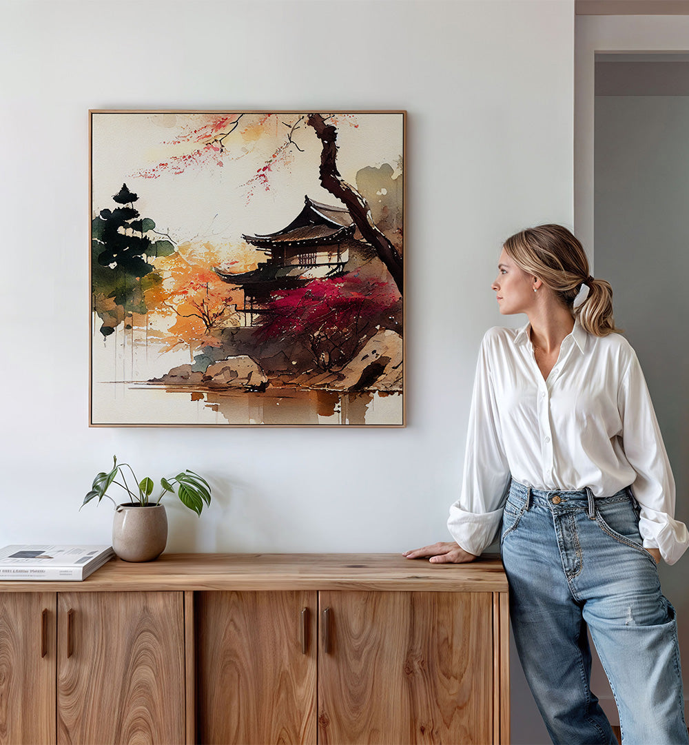 JAPAN WORLD WATERCOLOR PAINTING I , JAPANESE PAINTINGS