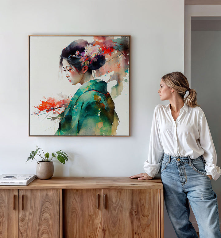 JAPAN WORLD WATERCOLOR PAINTING X , JAPANESE PAINTINGS