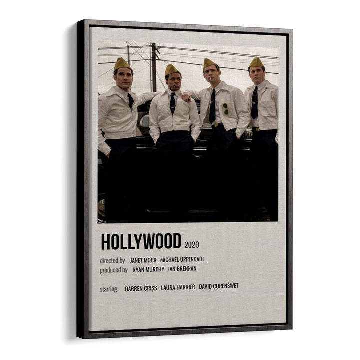 HOLLYWOOD 2020 MOVIE POSTERS in Black Floater Frame