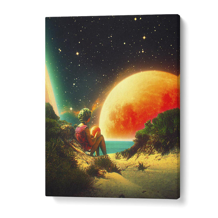 Hope By Taudalpoi Astronaut & Nasa Paintings, Space Art Prints Artwork in Gallery Wrap
