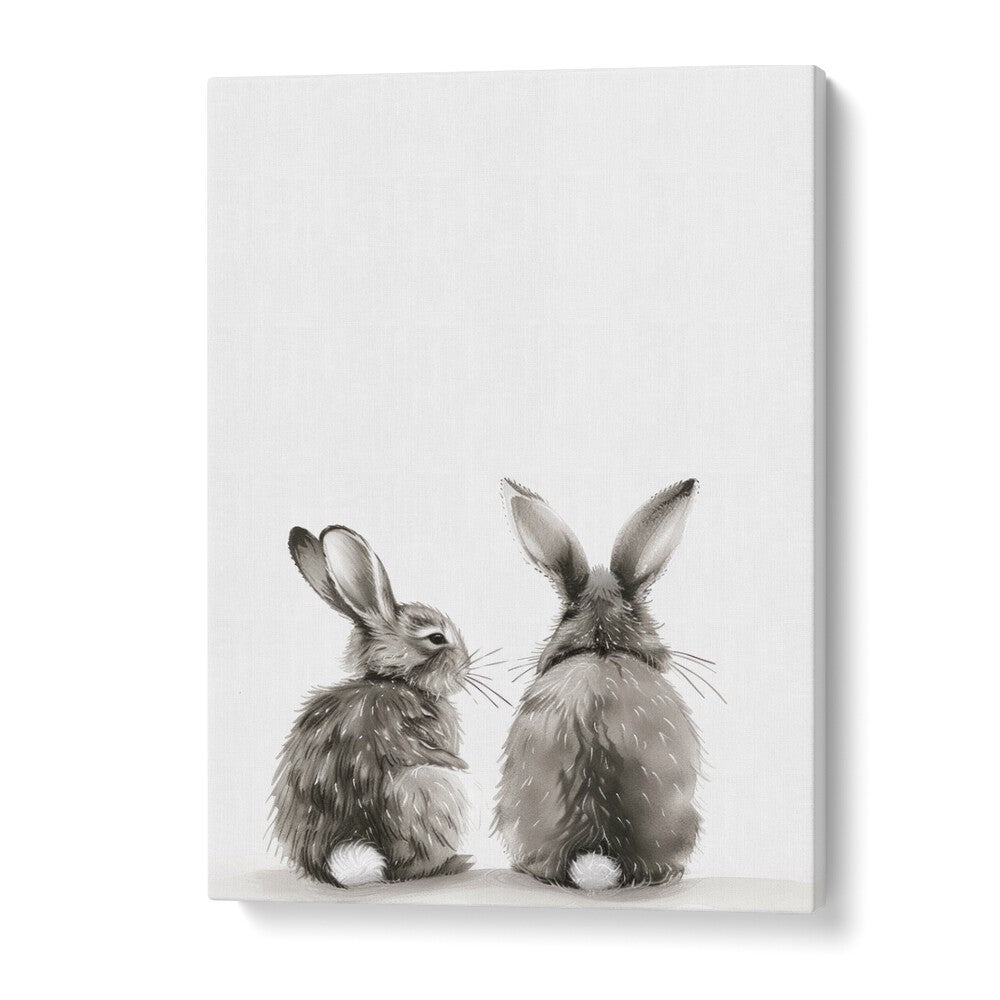 Hoppy Duo Kids Art Artwork in Gallery Wrap
