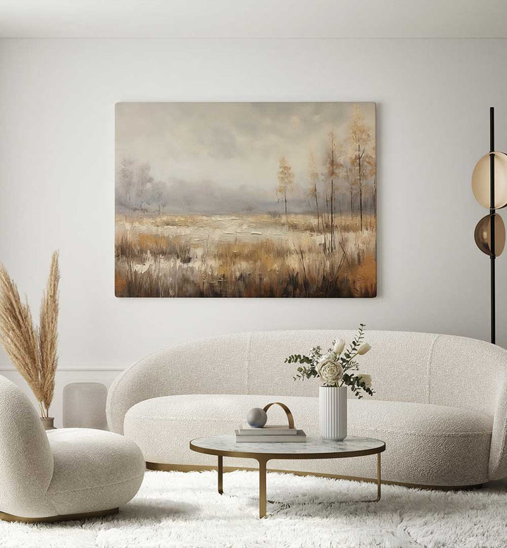 HORIZONTAL ABSTRACT LANDSCAPE VII , LANDSCAPE PAINTINGS